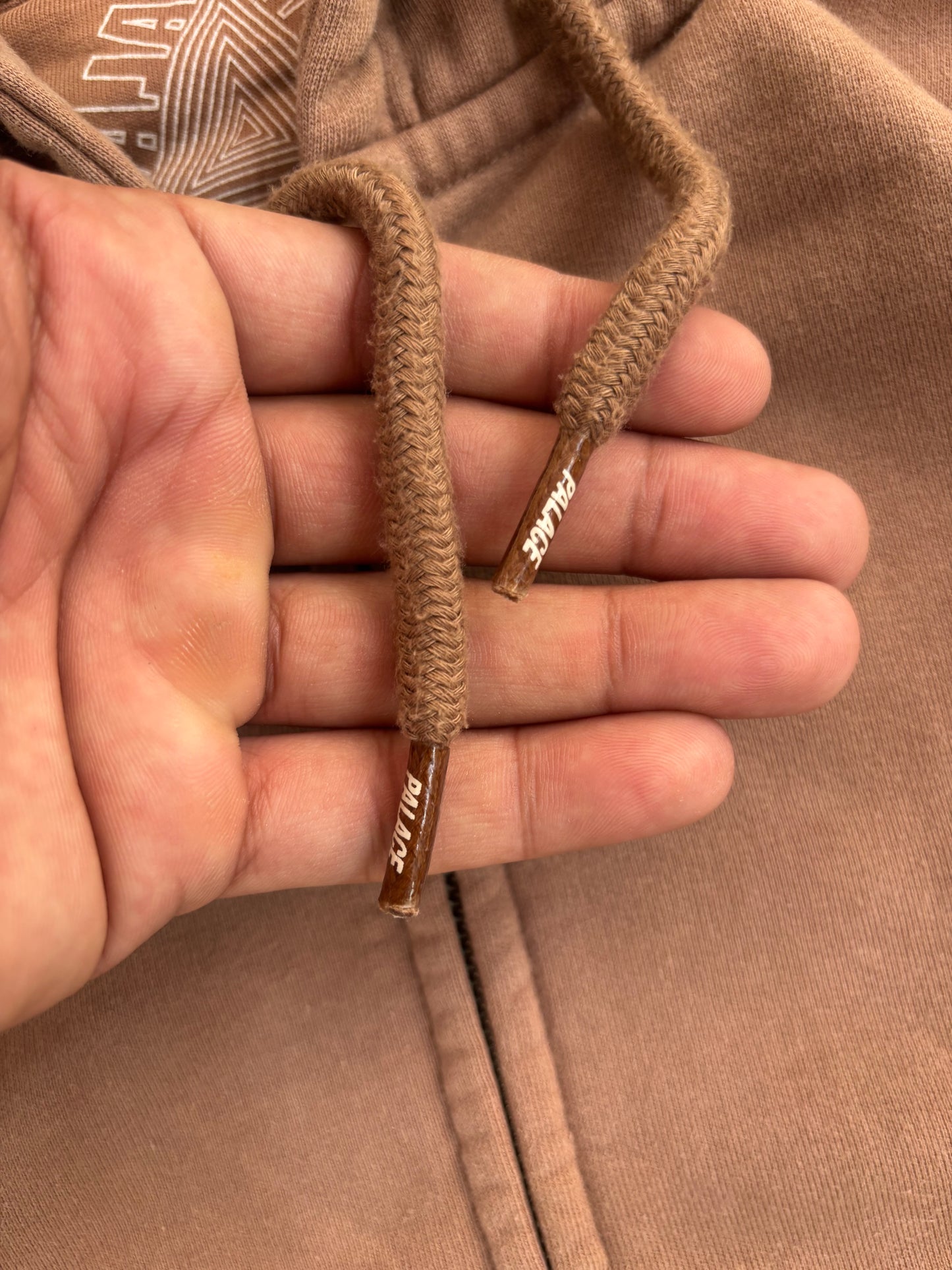 Authentic Palace heavyweight zipper hoodie