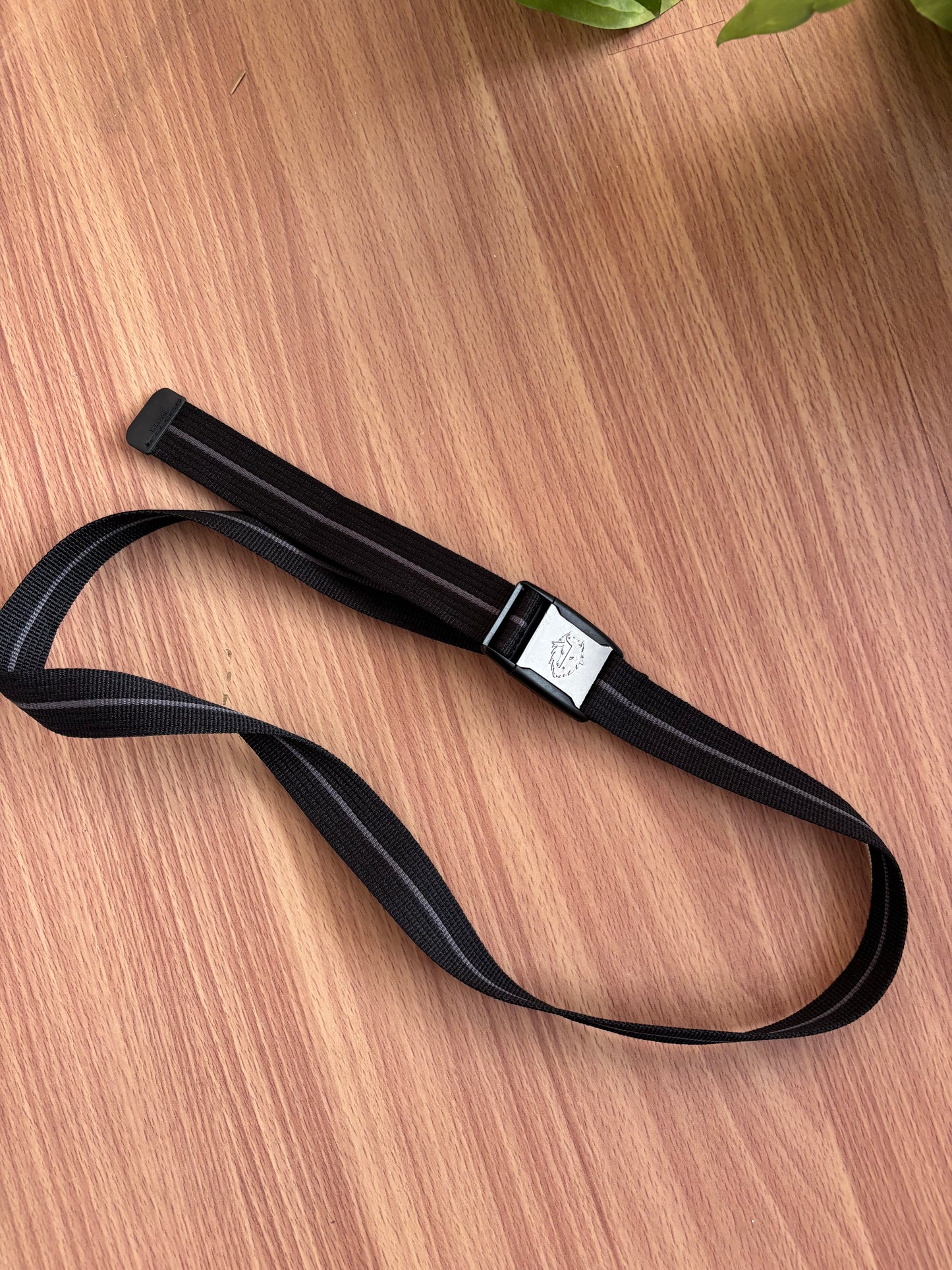 Black yak metal buckle outdoor belt