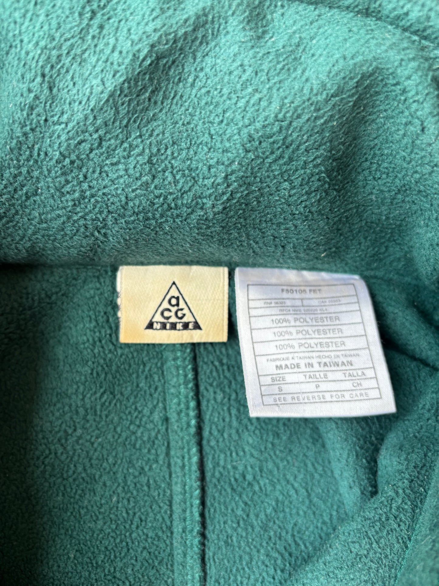 Vintage Nike ACG Paneled Fleece Jacket