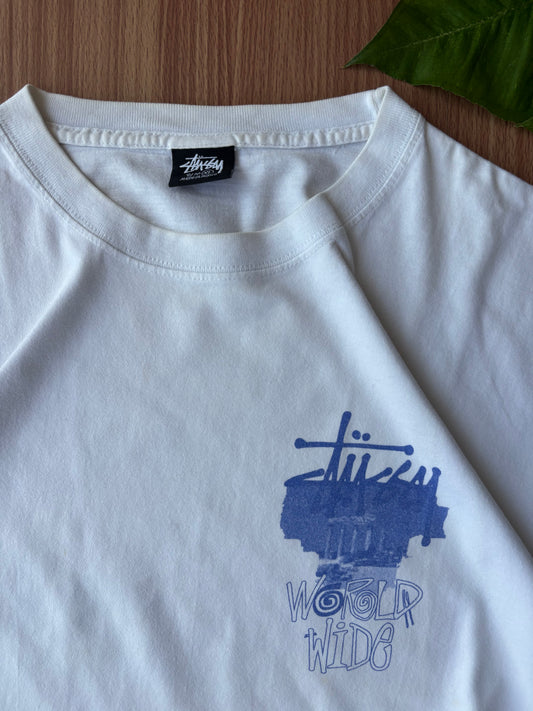 Stussy world wide thick tee
