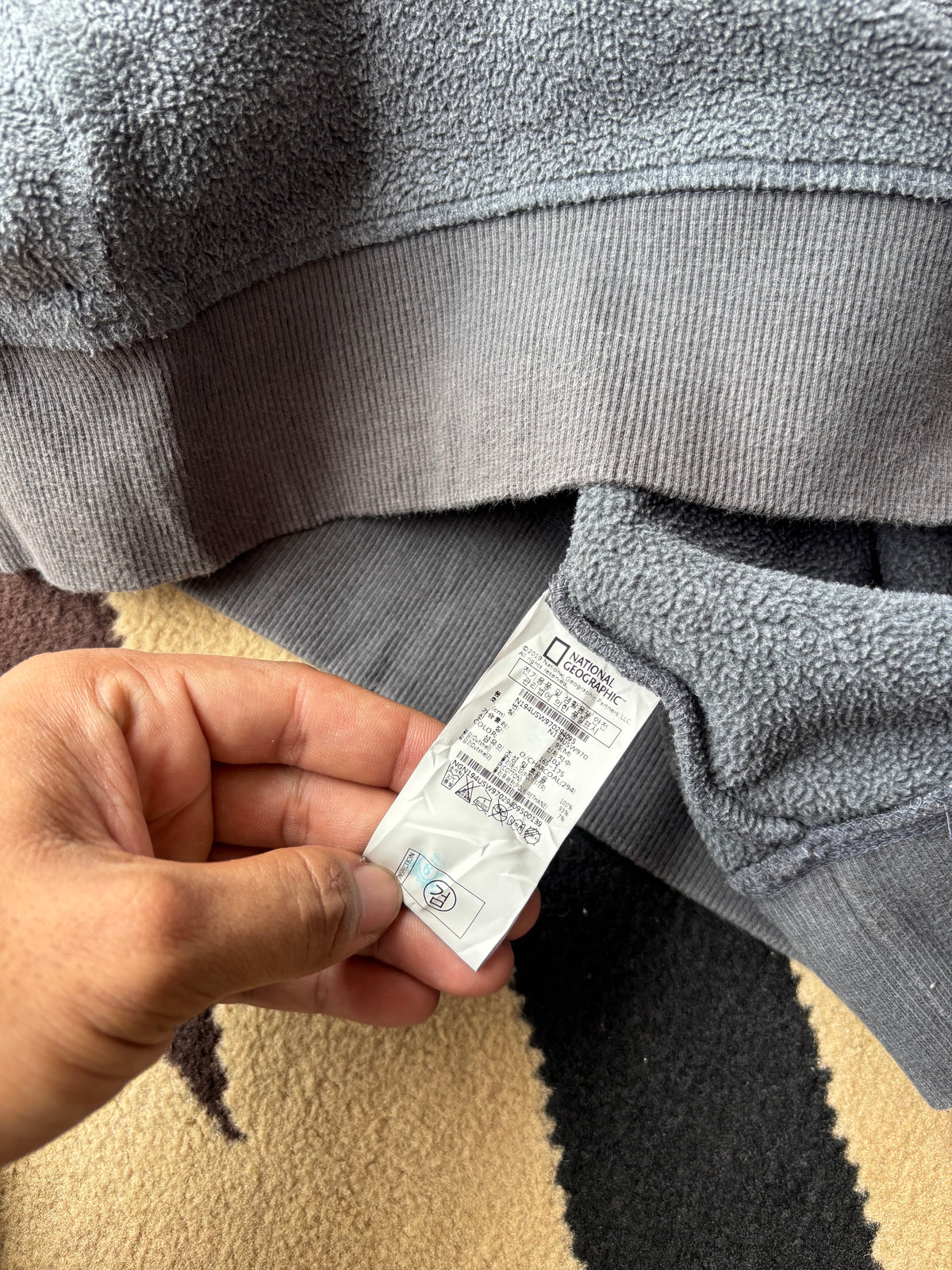 National Geographic x Polartec fleece (M-L)