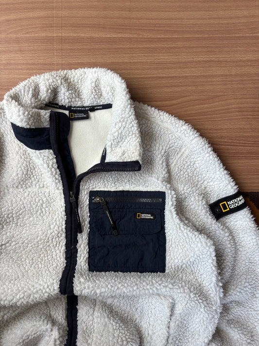 Nat Geo heavy pile fleece (L)
