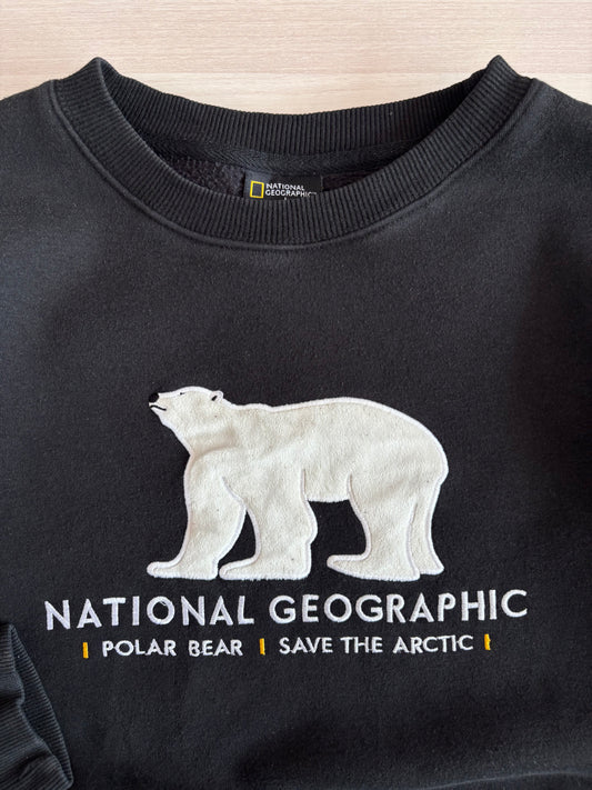 Nat Geo Polar bear sweatshirt (S)