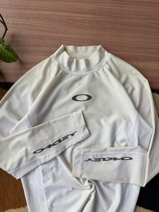 Oakley Surf Skin Rash Guard white
