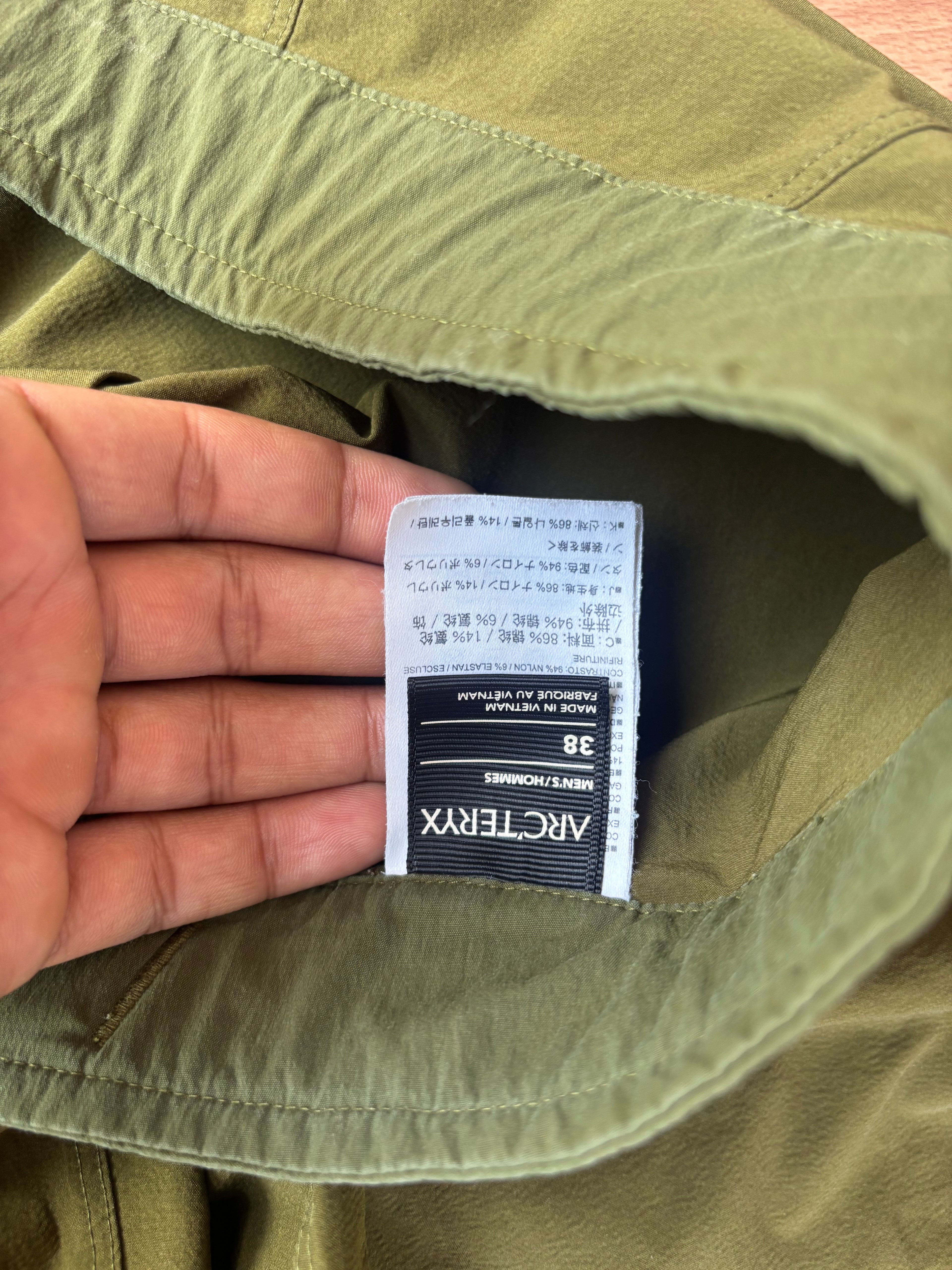 Arcteryx Lefroy shorts