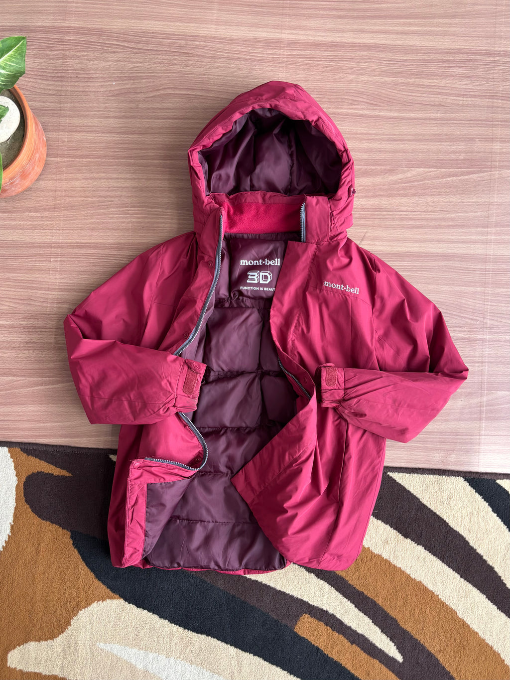 Montbell 3D down parka (S)