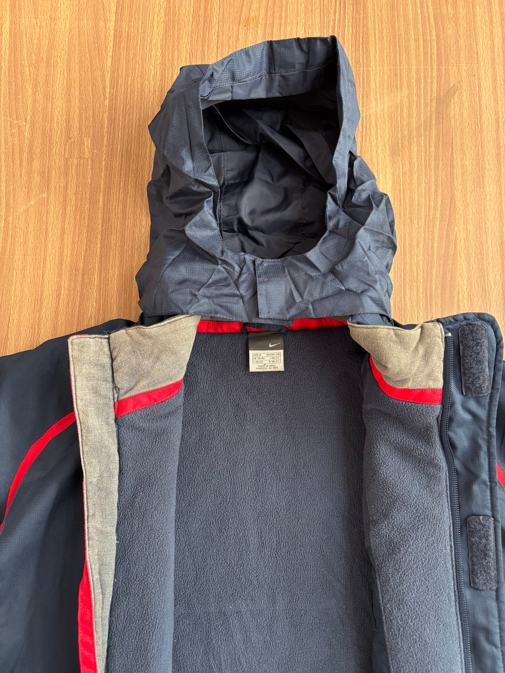 vtg Nike arsenal long coat