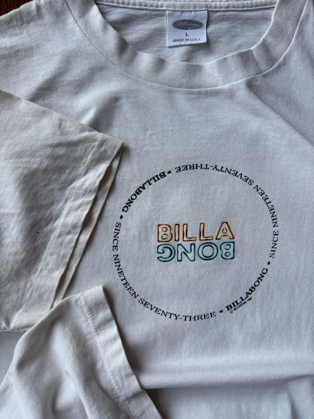 1997 made in USA billabong single stitch tee