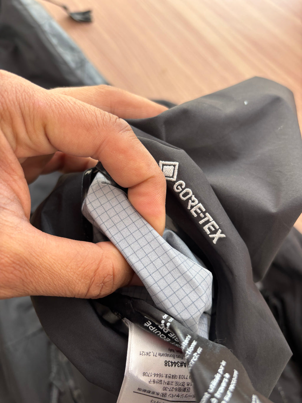 Arcteryx jil sander shell