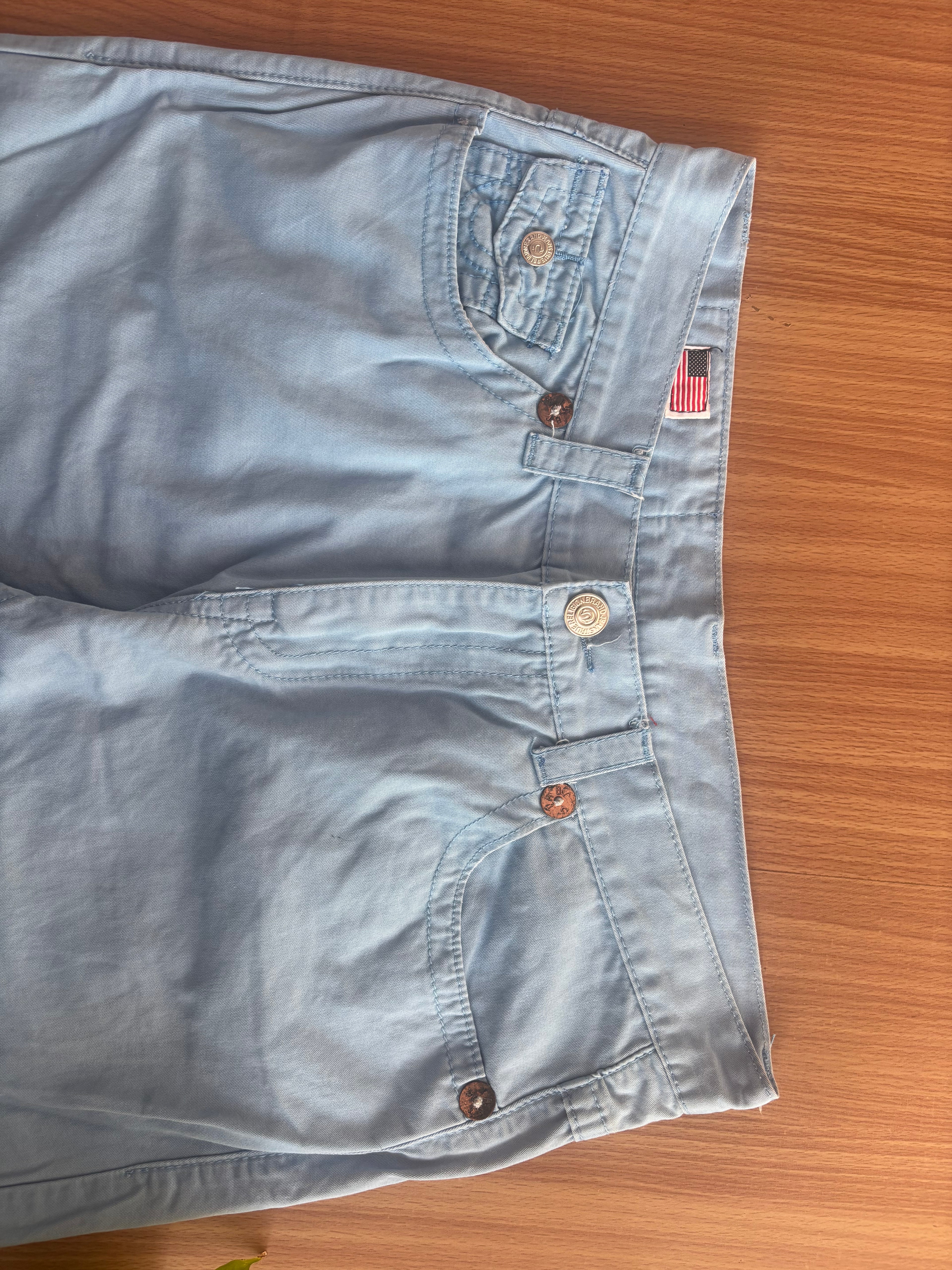 True Relegion denim shorts (M-L)