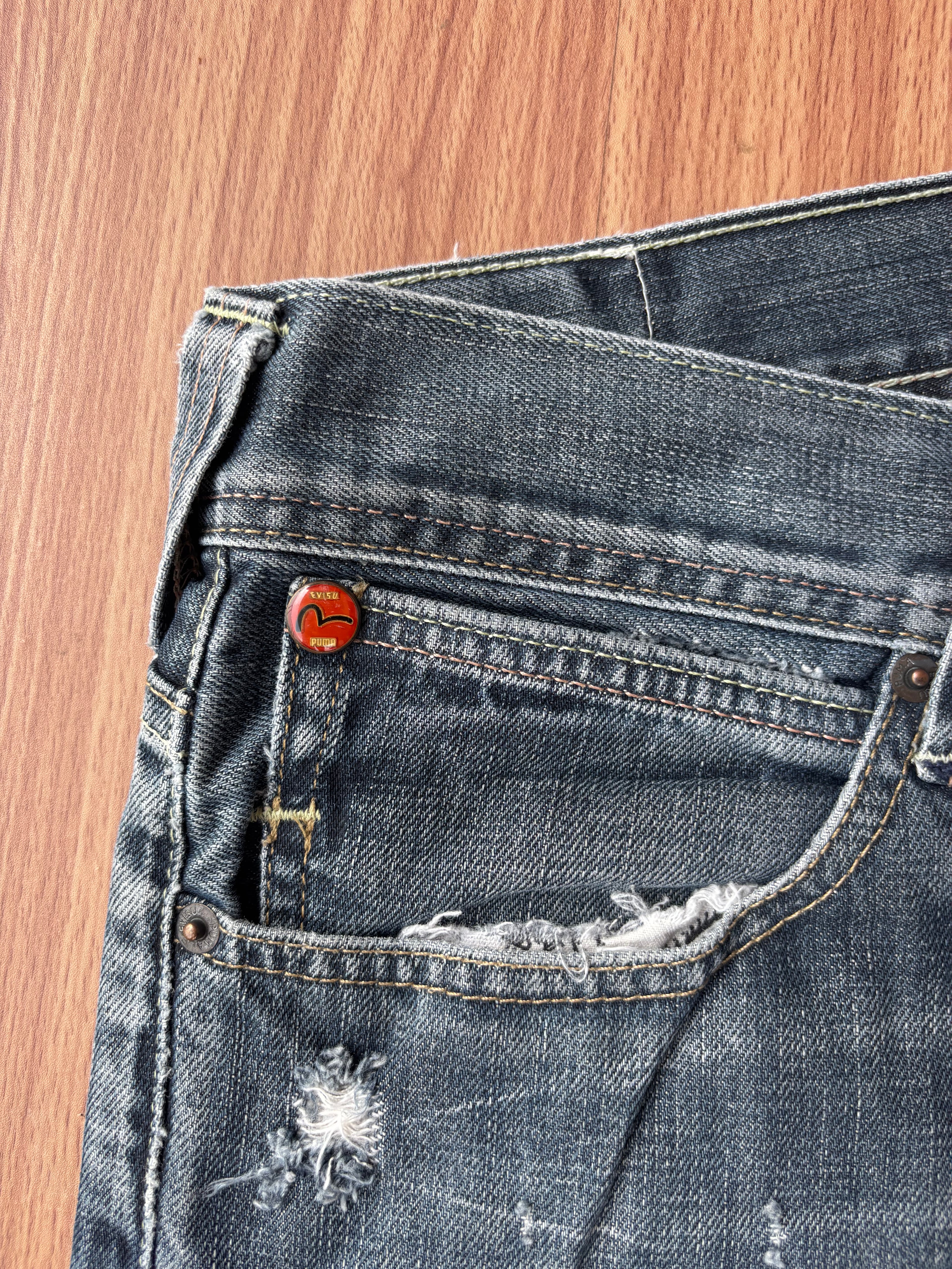 Evisu × Puma Selvedge denim