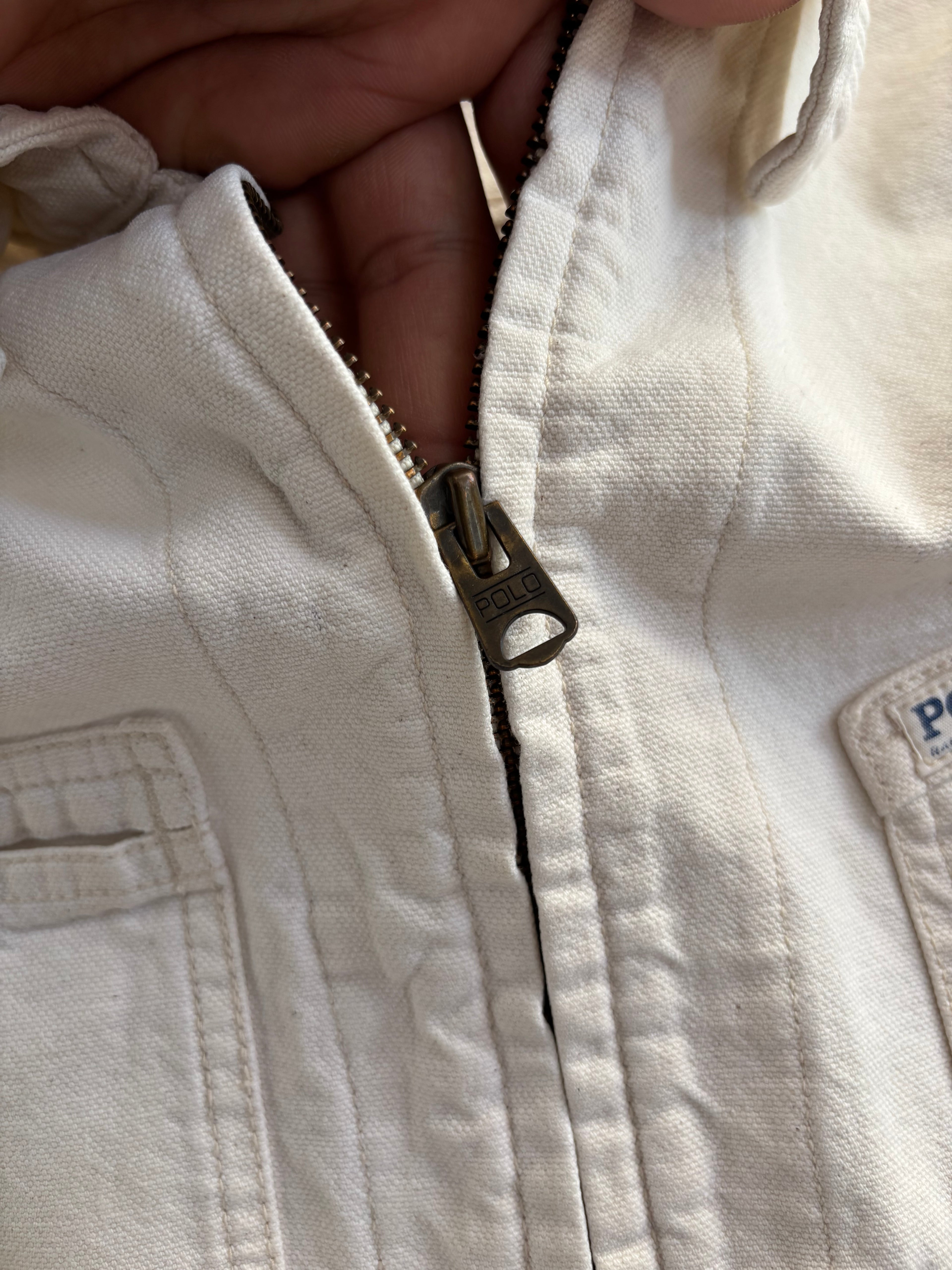 Vintage 90s Polo Ralph Lauren Canvas Utility Jacket