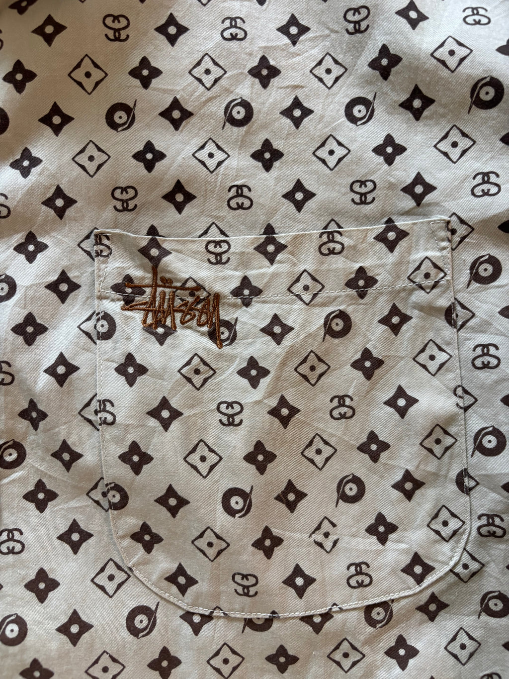 Stussy Graphic Print Shirt (L)