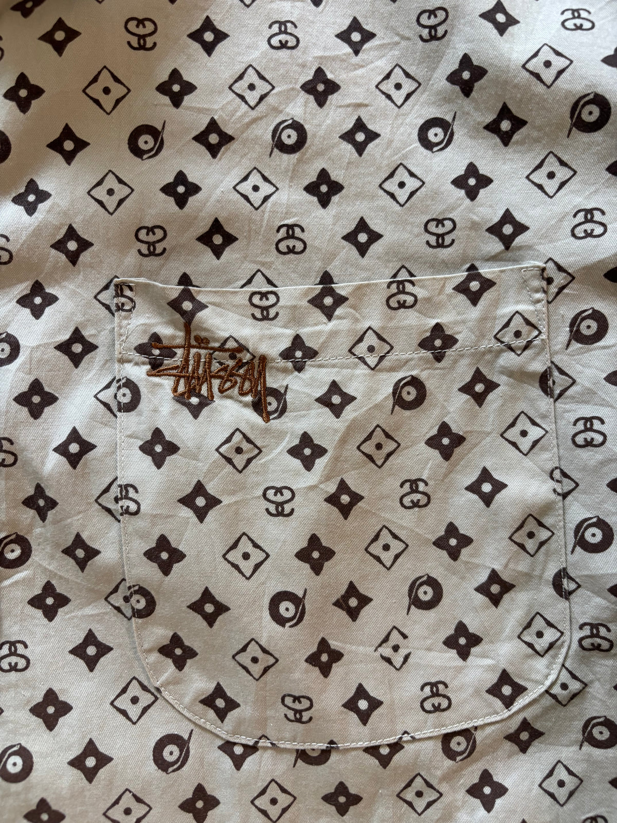 Stussy Graphic Print Shirt (L)
