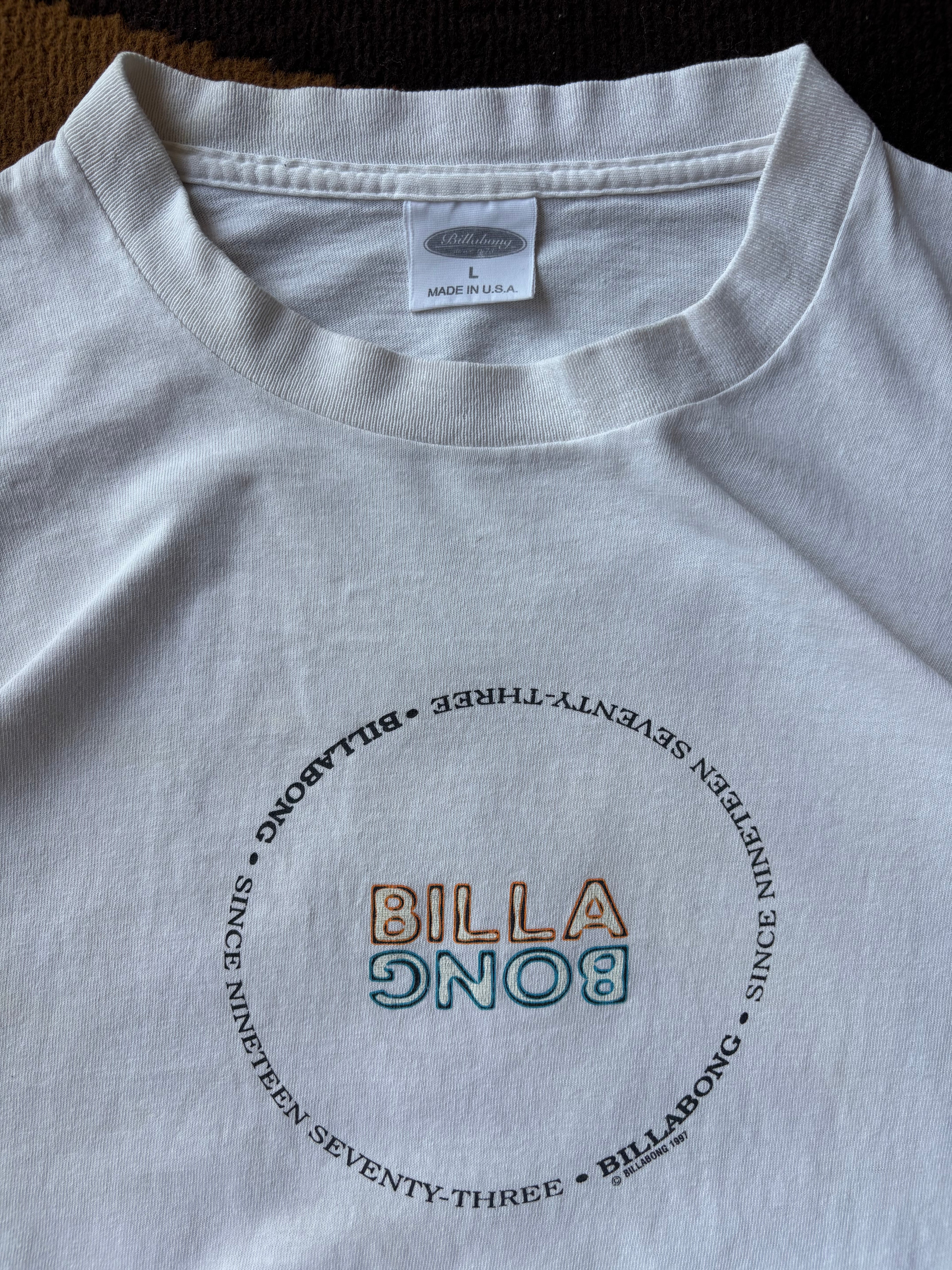 1997 made in USA billabong single stitch tee