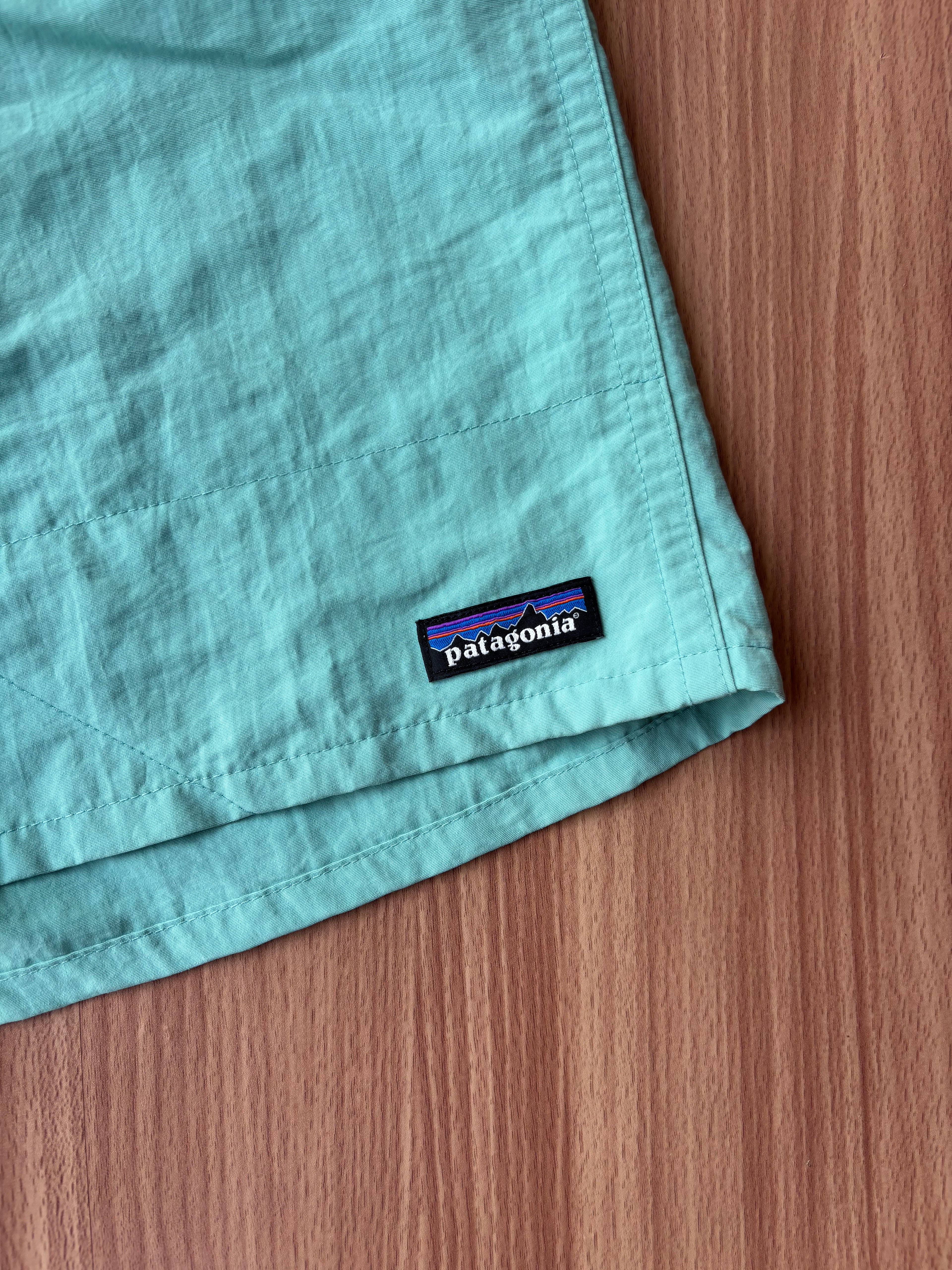 Patagonia turquoise shorts