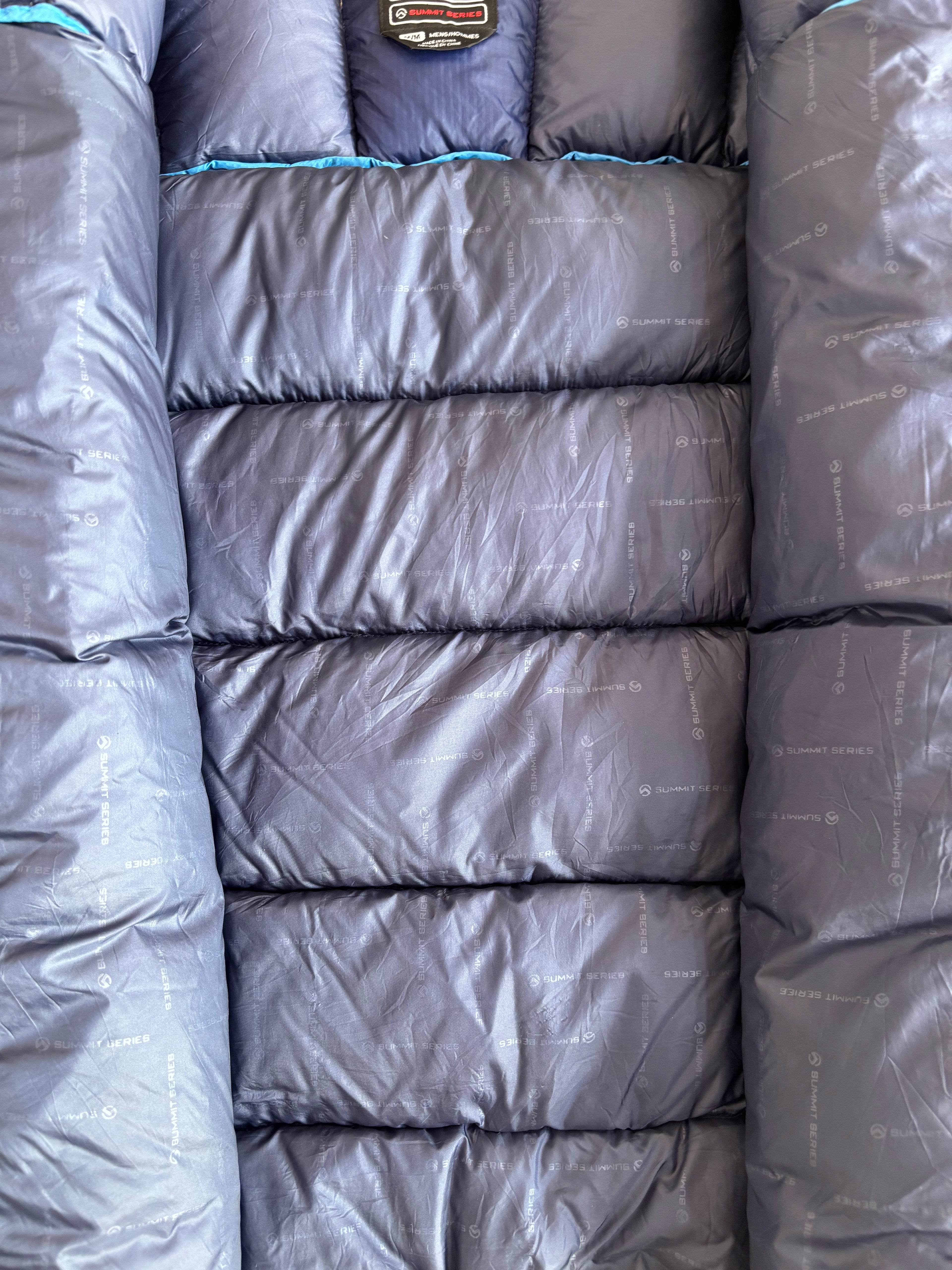 TNF summit series goose down puffer (M-L)