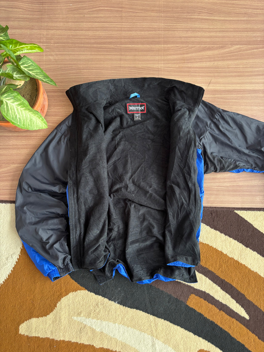 Marmot fleece lined shell (M)