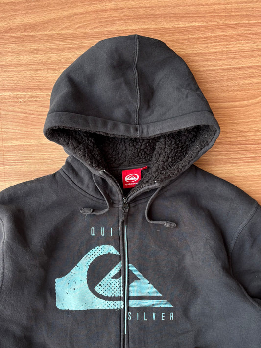 Quiksilver heavy fleece lined hood
