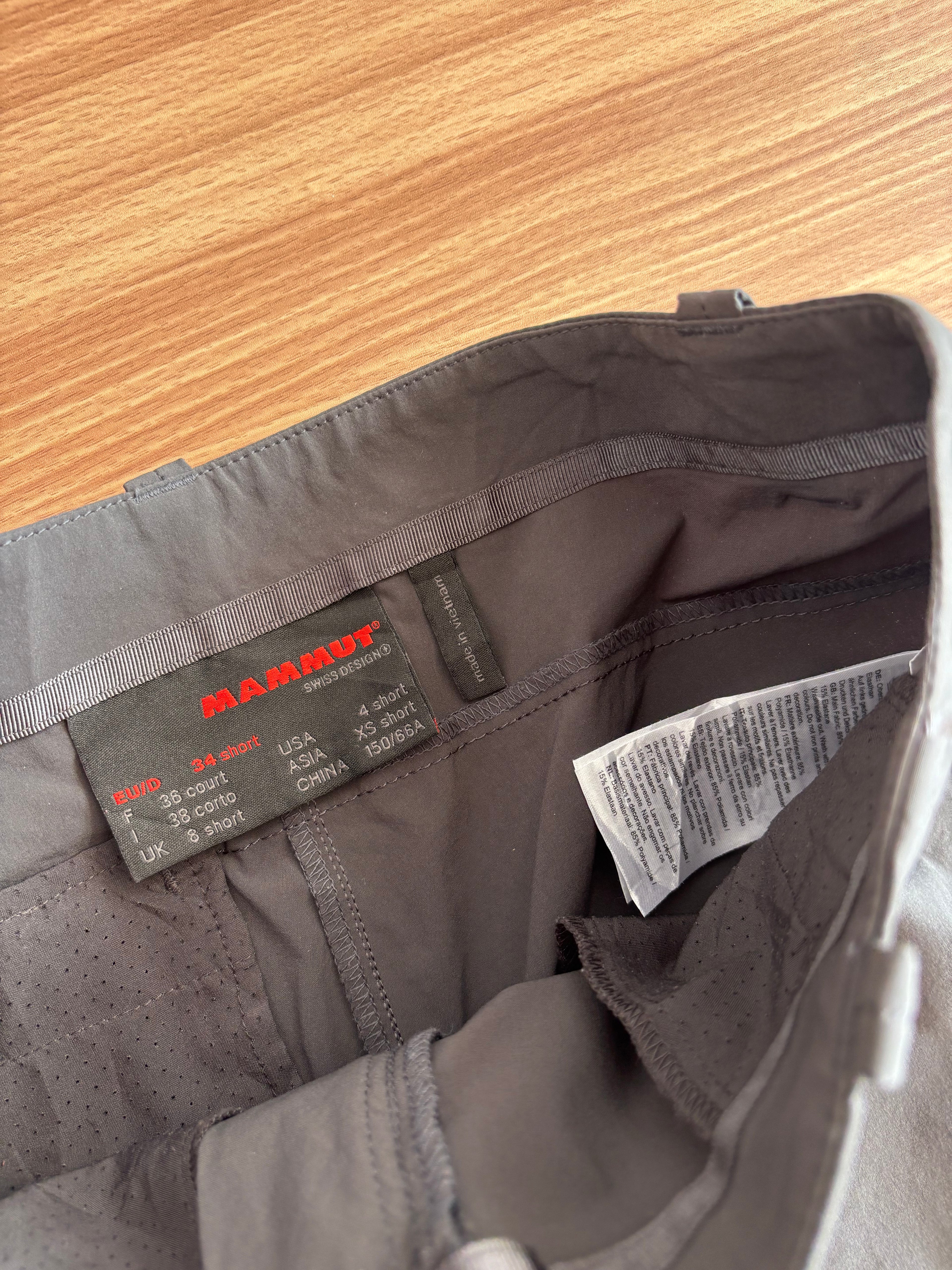 Mammut convertible shell pants
