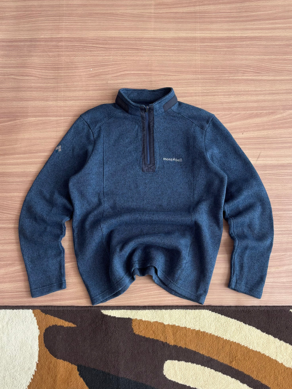 montbell quarter zip fleece (S)