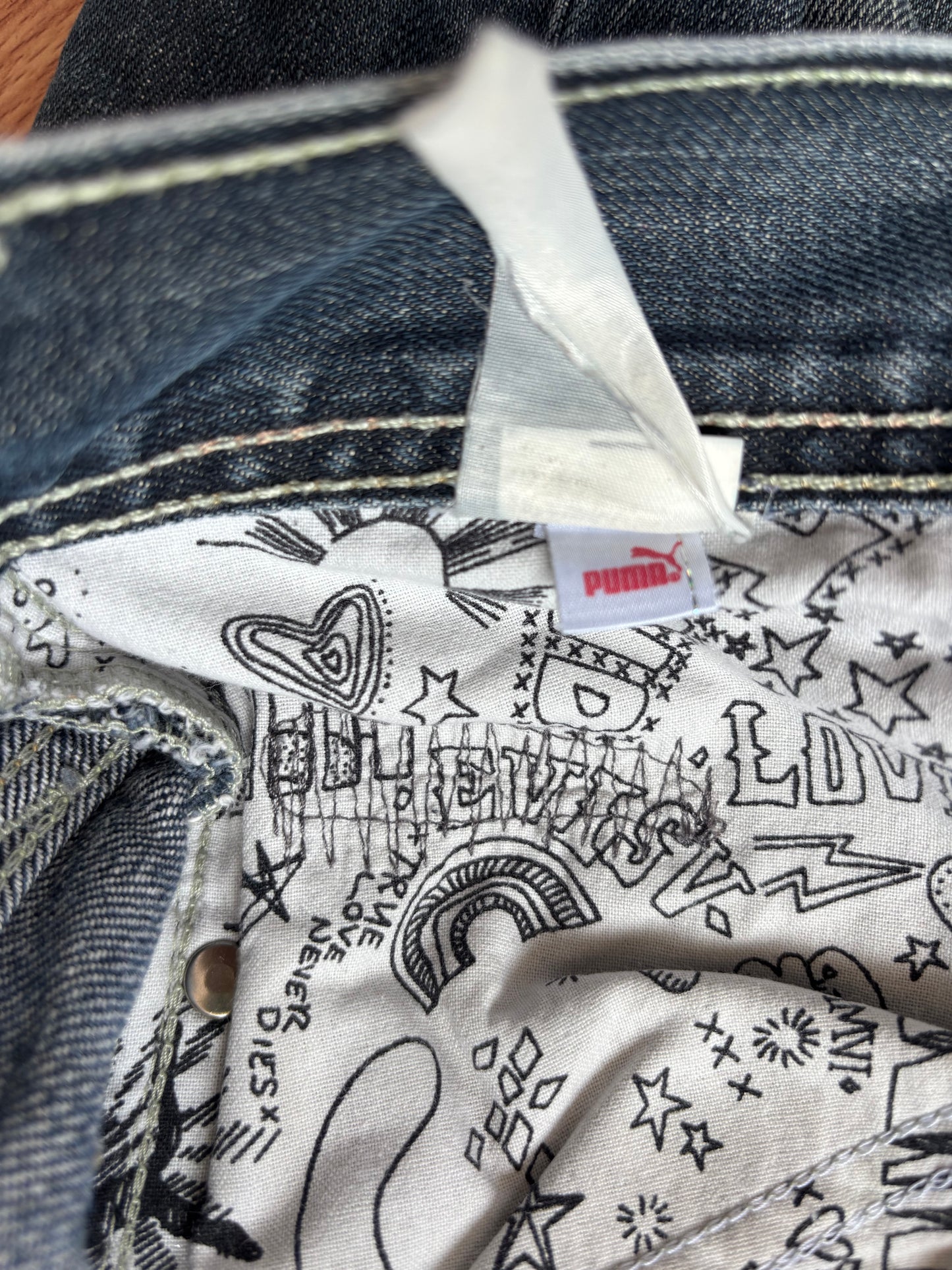 Evisu × Puma Selvedge denim