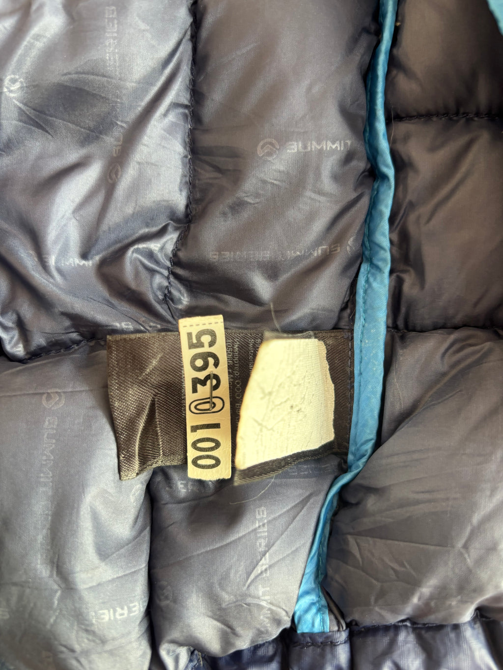 TNF summit series goose down puffer (M-L)