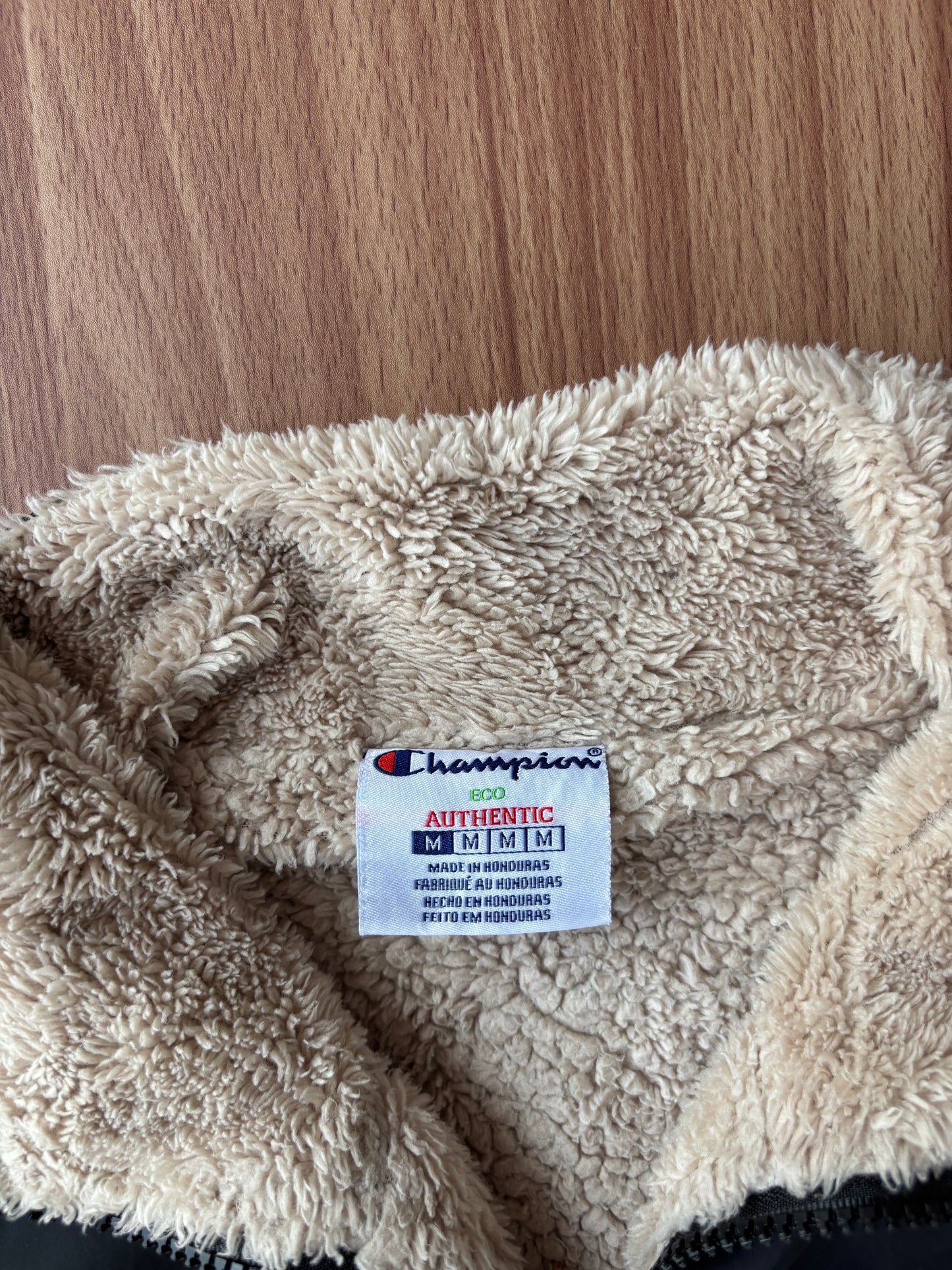 Supreme x Champion authentic fleece lined jacket