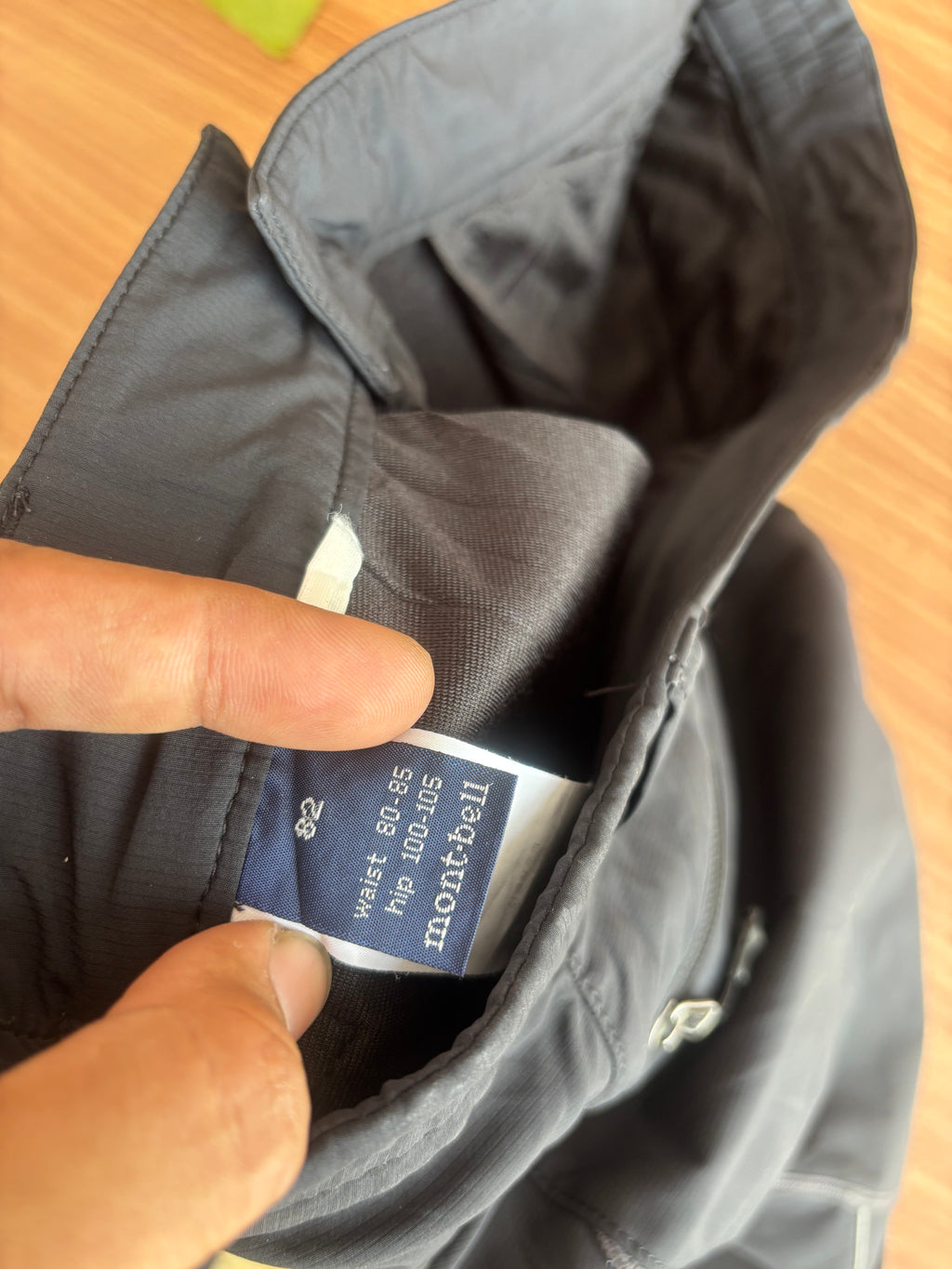 Montbell hiking pants
