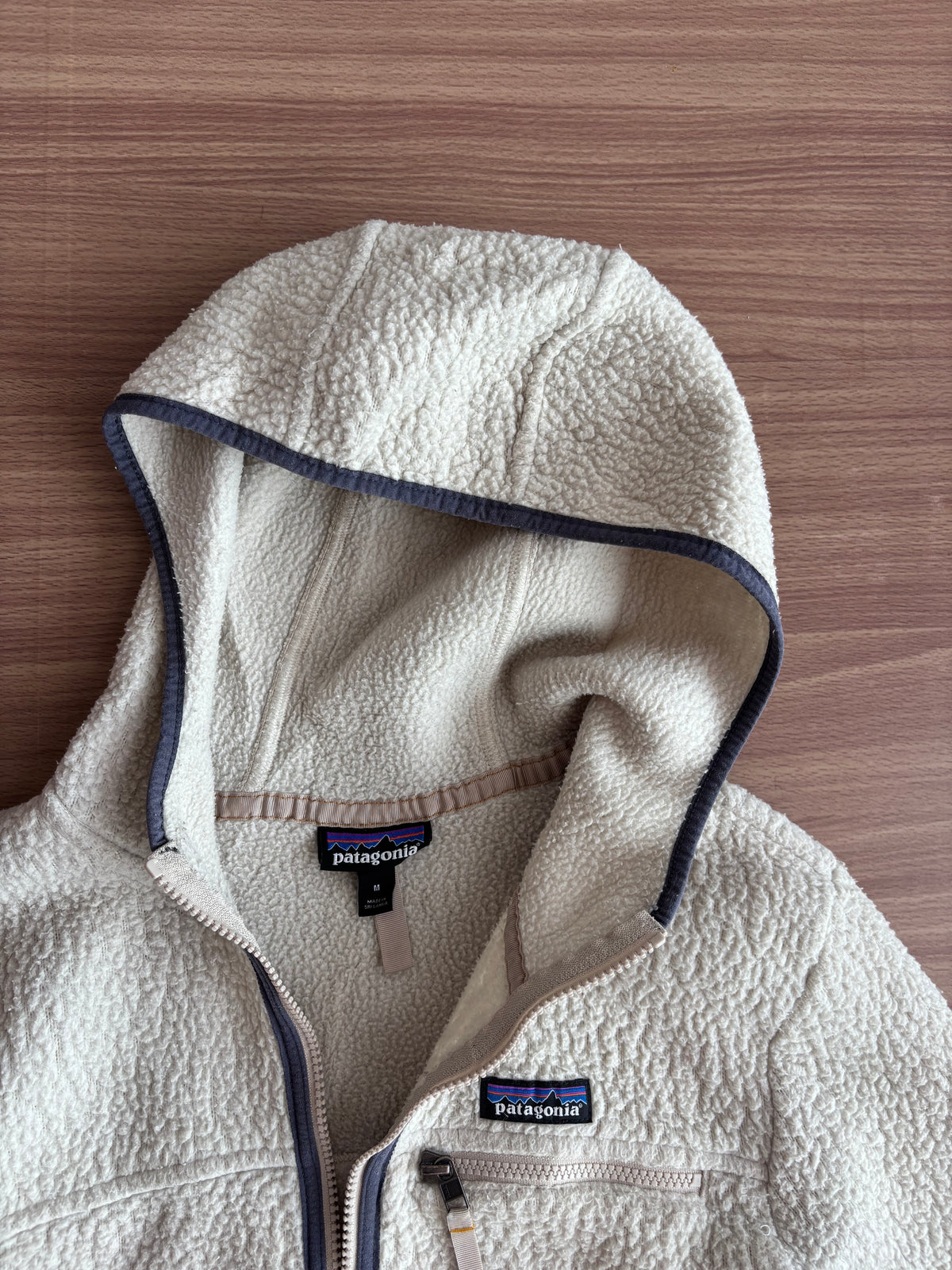 Patagonia fleece zipper hoodie
