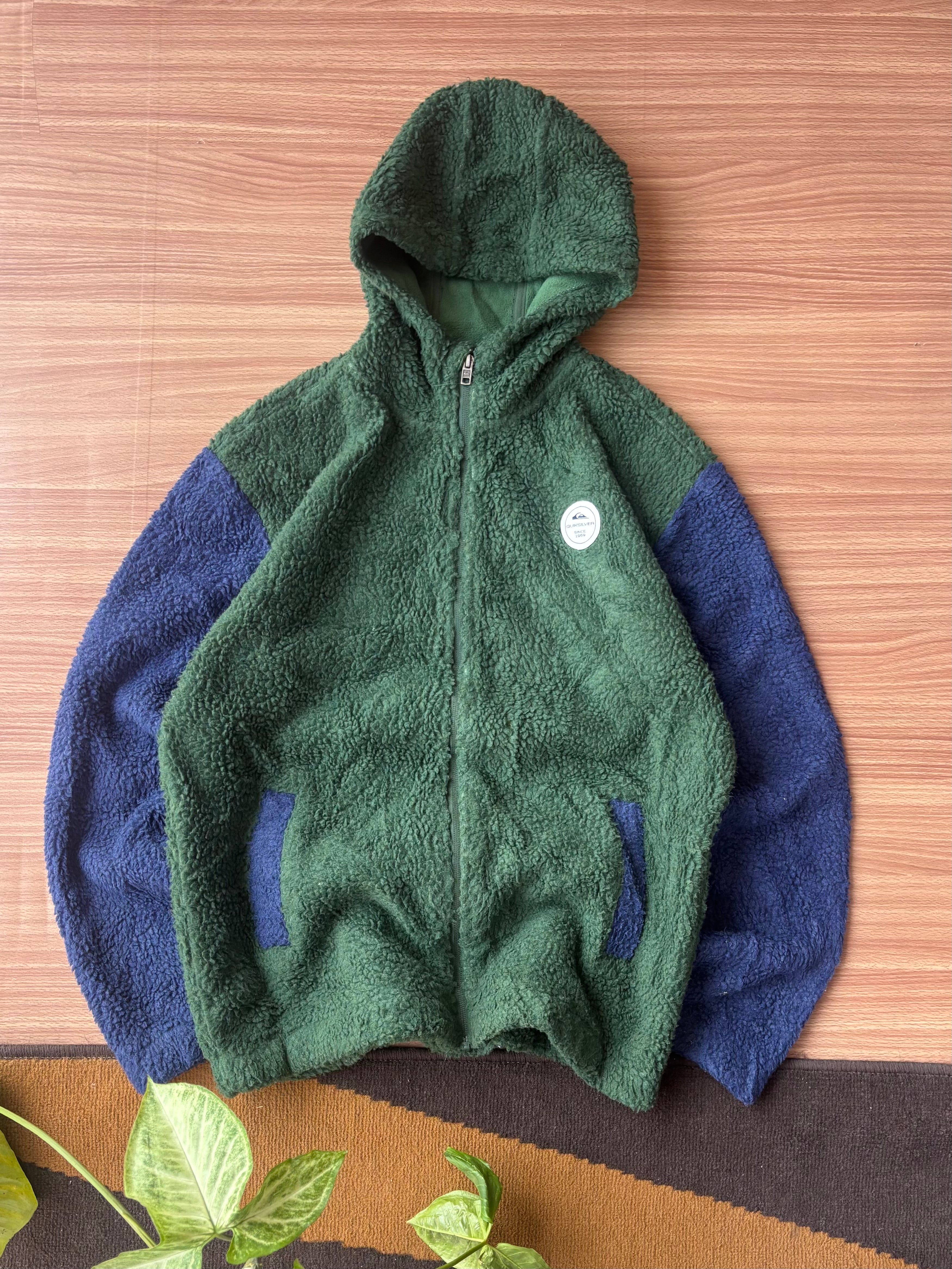 Quiksilver sherpa hood midlayer