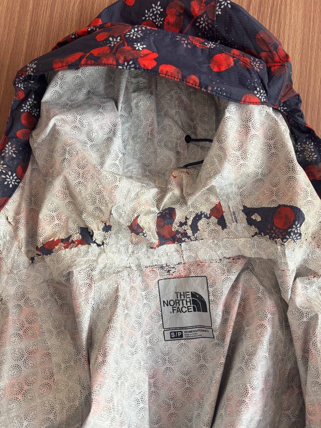 TNF packable shell