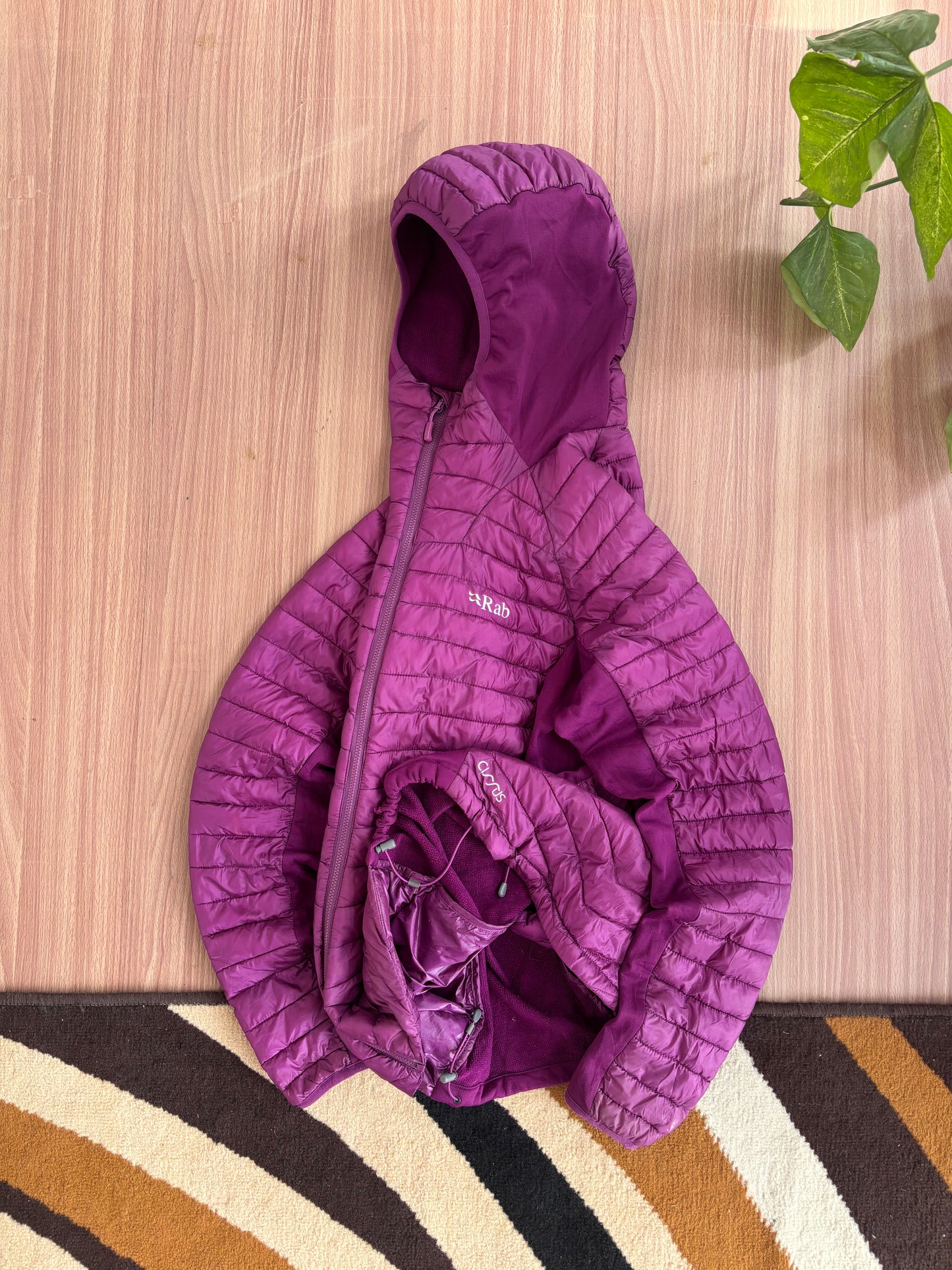 Rab packable down puffer