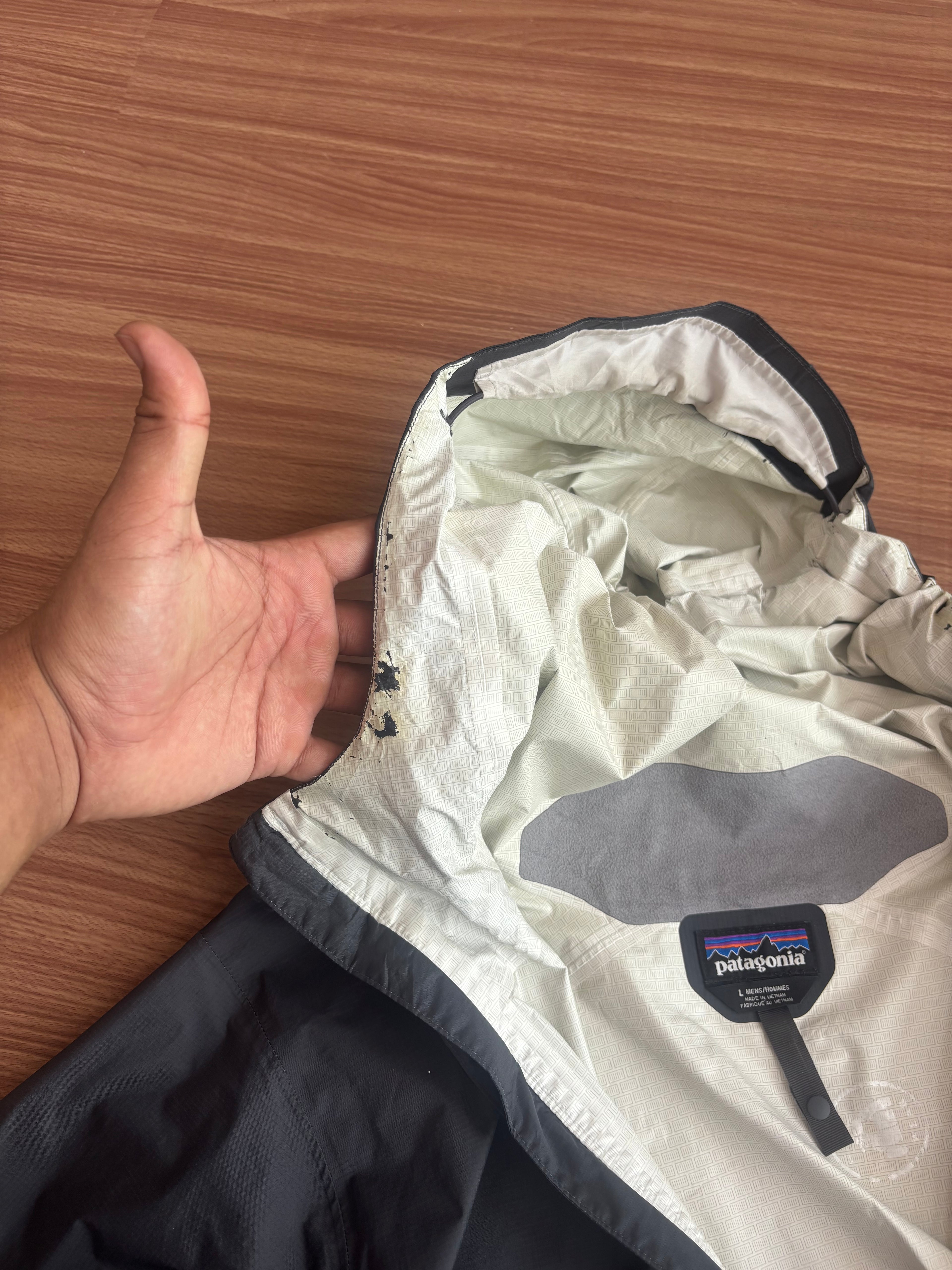 Patagonia H2no packable shell