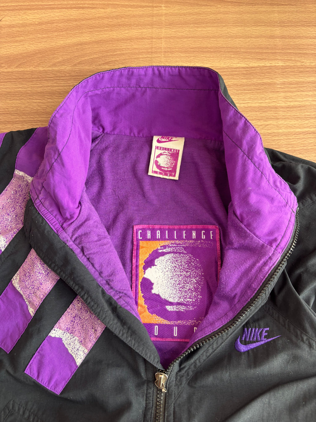 Vintage 1989 Nike "Challenge Court" Track Jacket