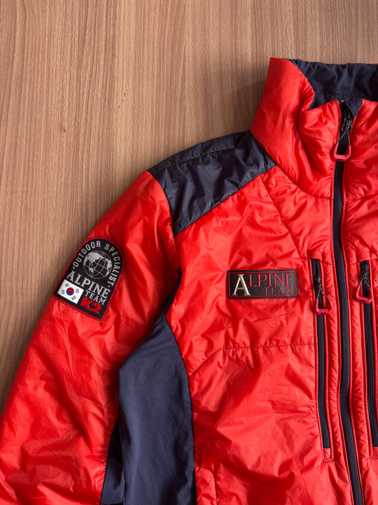 K2 korean alpine team down jacket