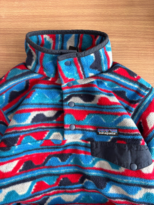 Patagonia Blue Delta Waves synchilla fleece (S)