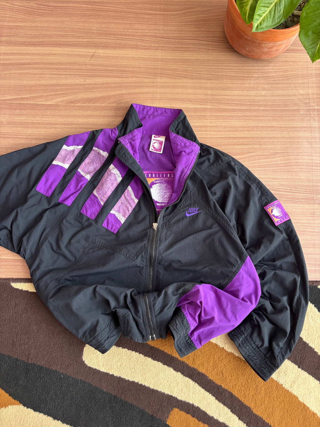 Vintage 1989 Nike "Challenge Court" Track Jacket