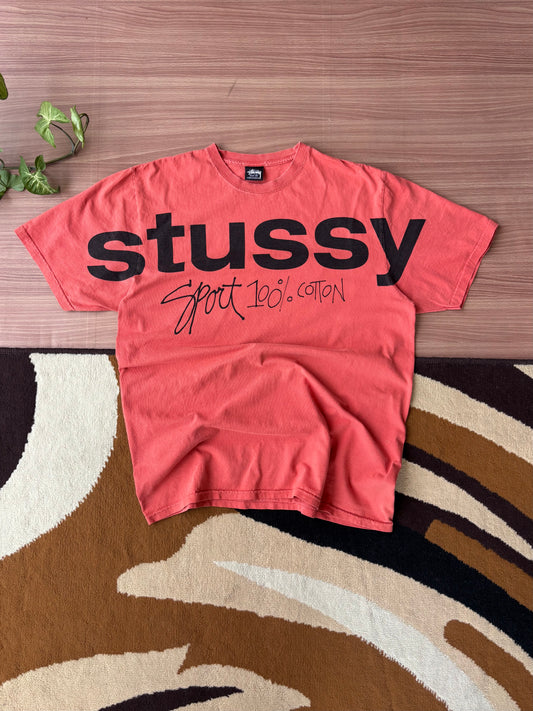 Vintage Stussy sports tee (L)
