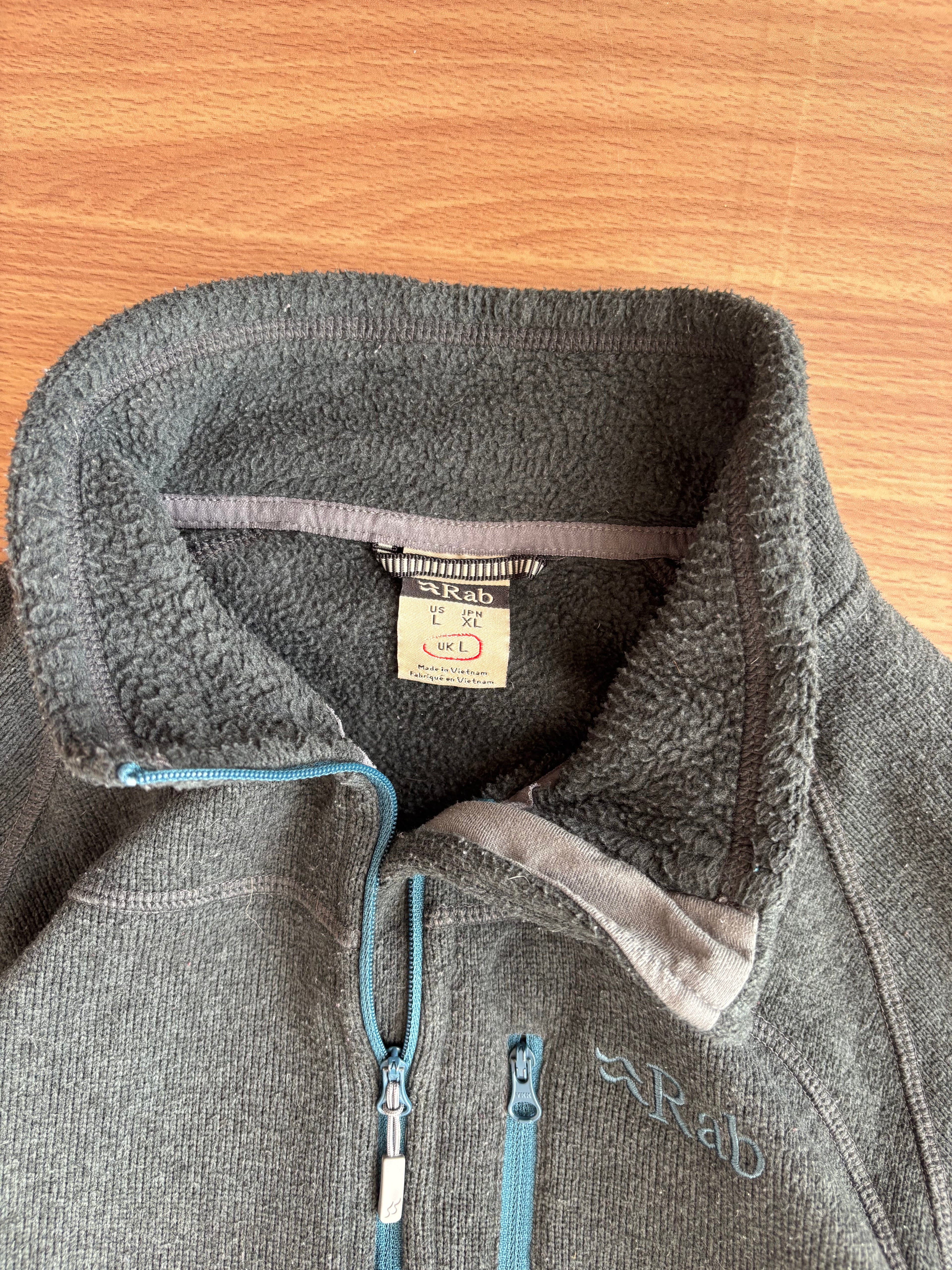 Rab quarter zipper fleece (M)