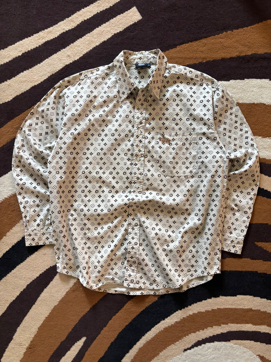 Stussy Graphic Print Shirt (L)