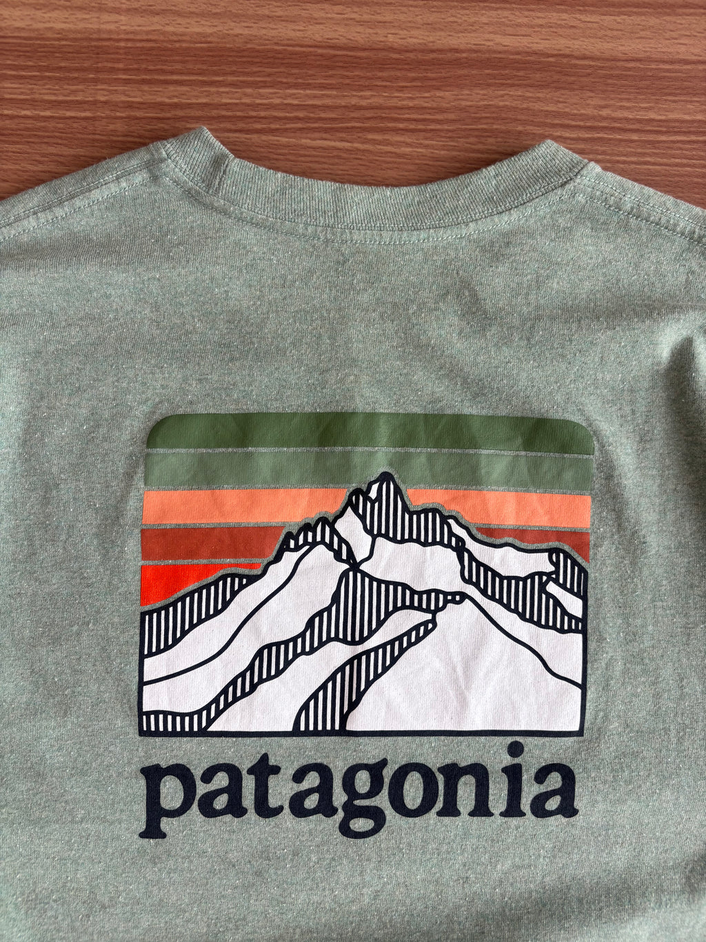 Patagonia full sleeve tee (M-L)