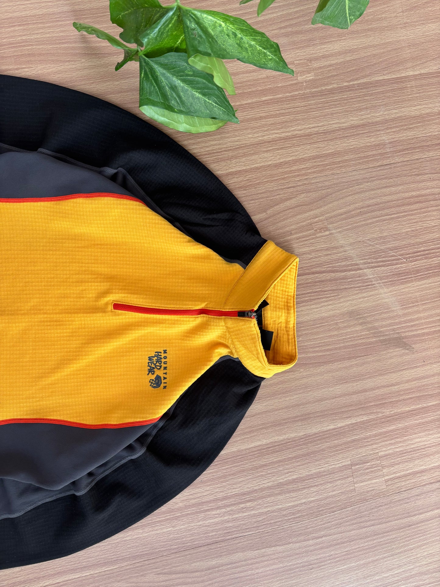 MHW full sleeve quarter zipper tee