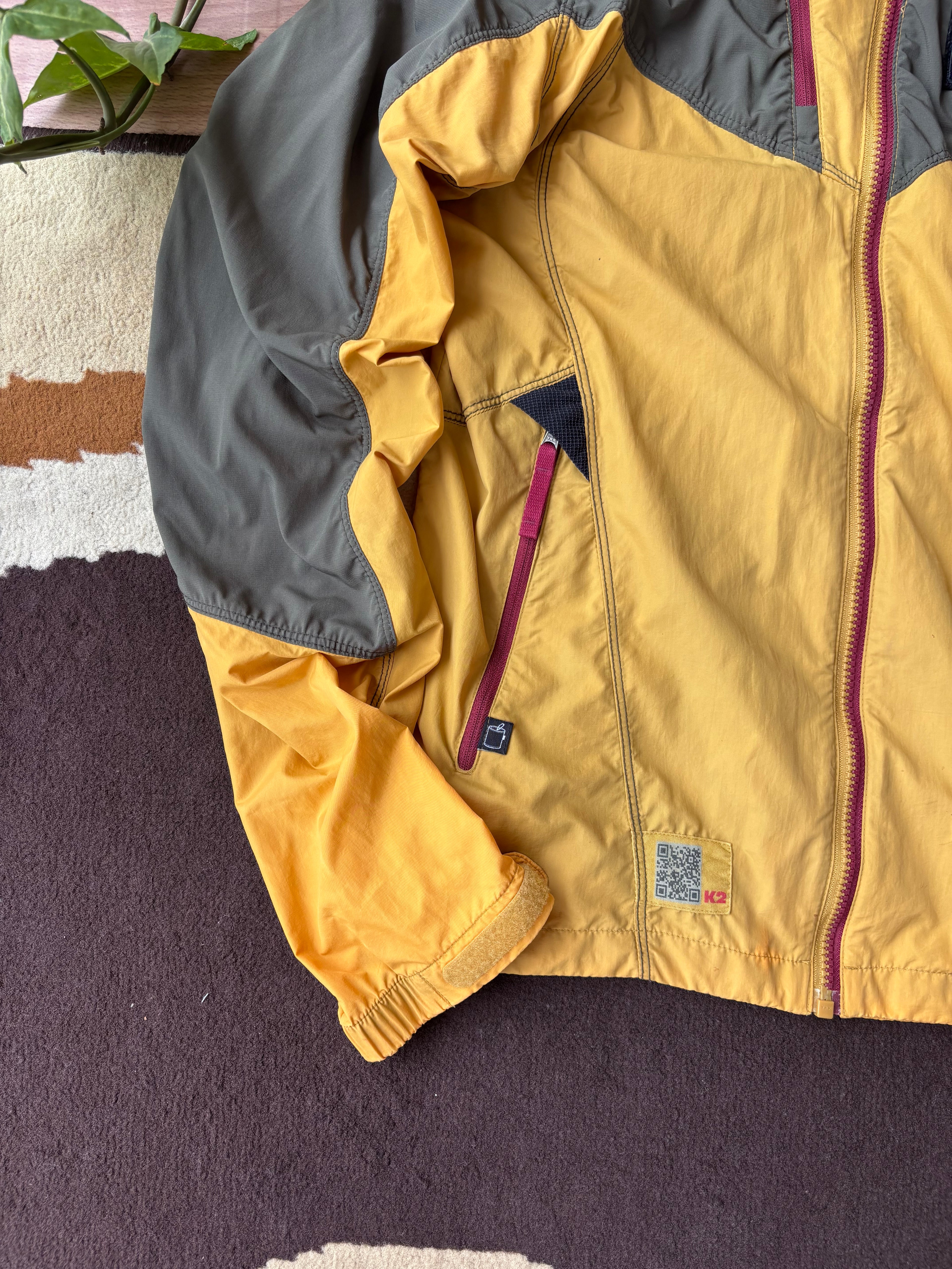 K2 ultralight trail run packable windbreaker (M-L)
