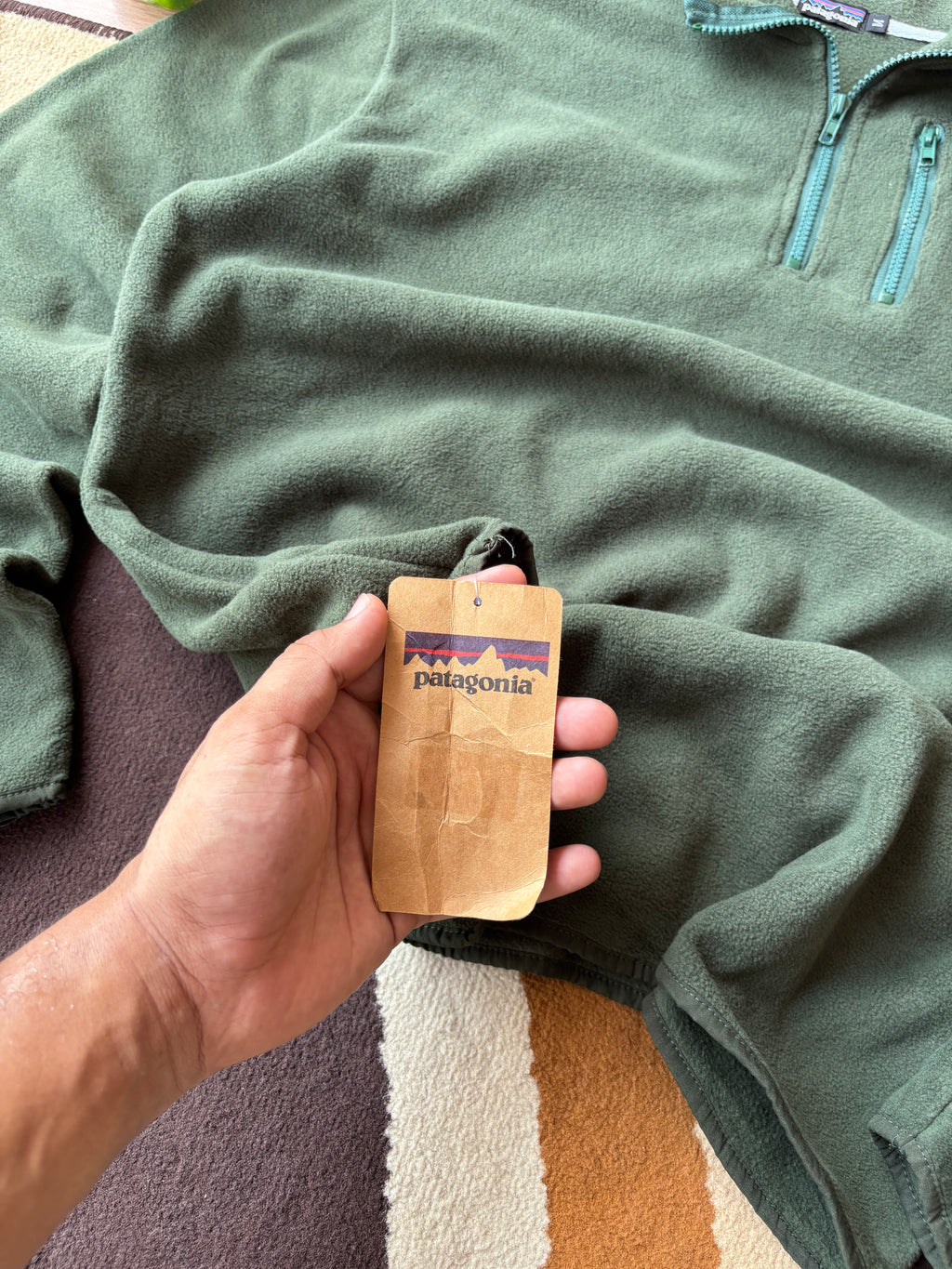 Patagonia 1/4 zipper fleece (with tags)