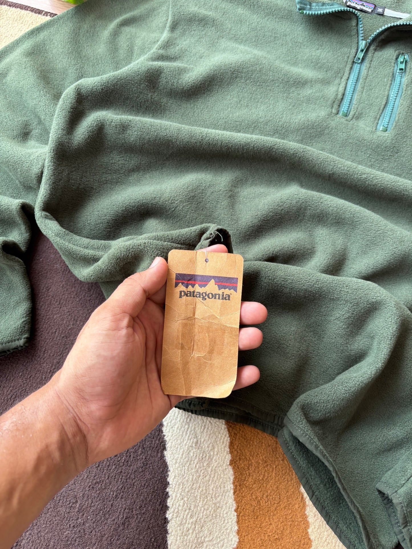 Patagonia 1/4 zipper fleece (with tags)