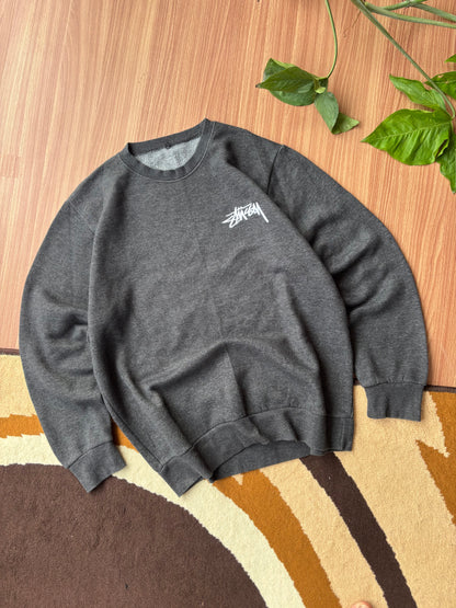 stussy embroidered logo sweatshirt (bootleg)