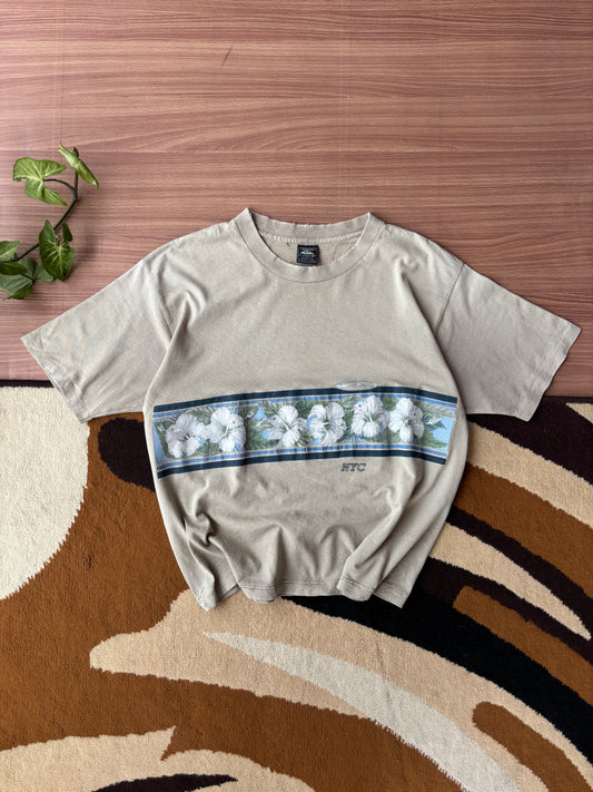 Vintage Quiksilver single stitch cropped tee