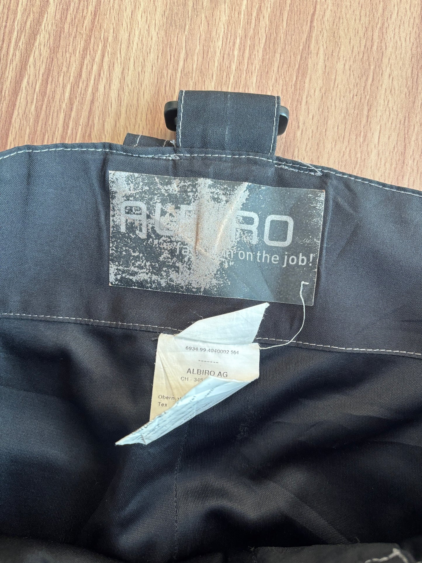 mammut goretex tear apart pants