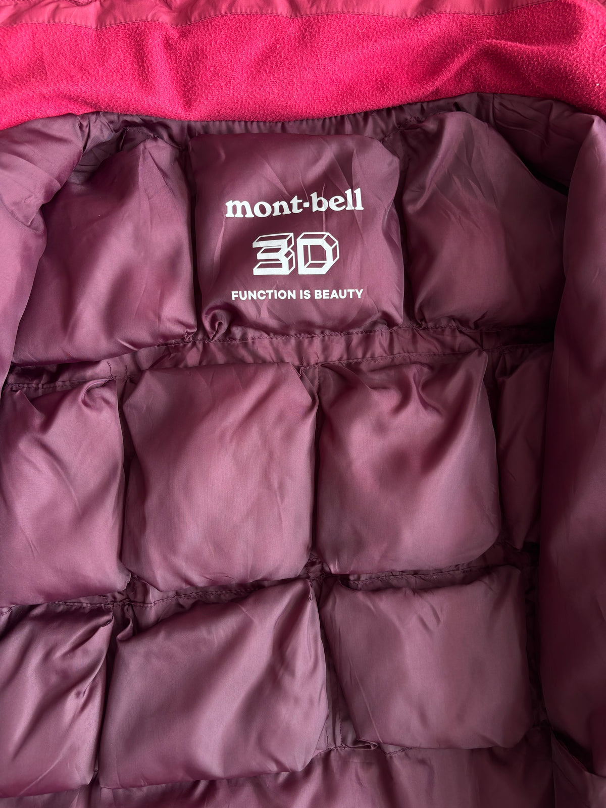 Montbell 3D down parka (S)